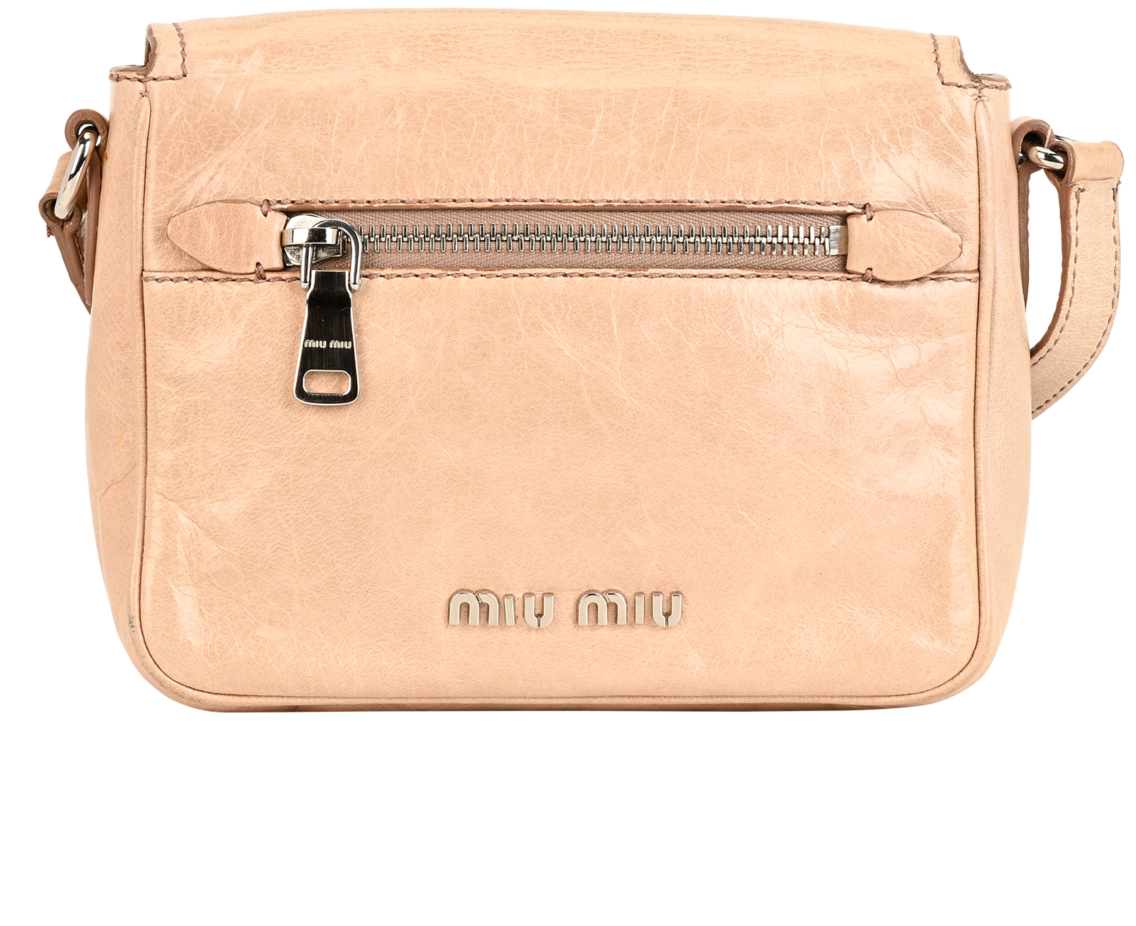 Madras Crossbody, &pound;310, Handbags, Pink, Leather, Back view